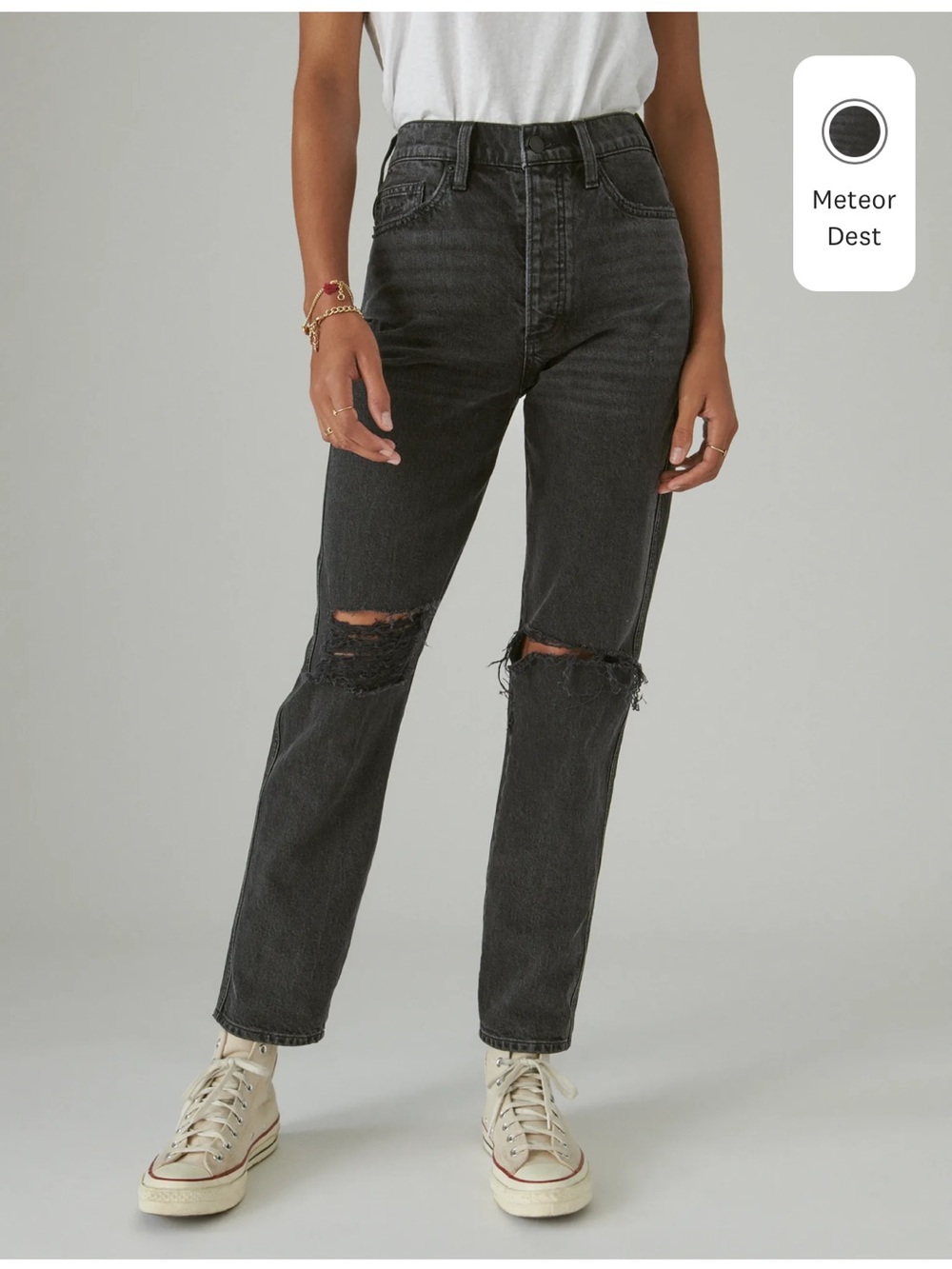 Lucky Brand HIGH RISE DREW MOM